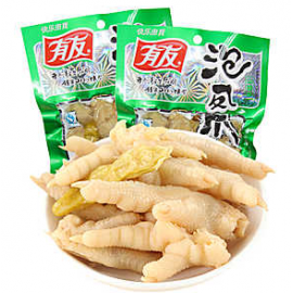 有友 泡椒 凤爪 山椒味 100G