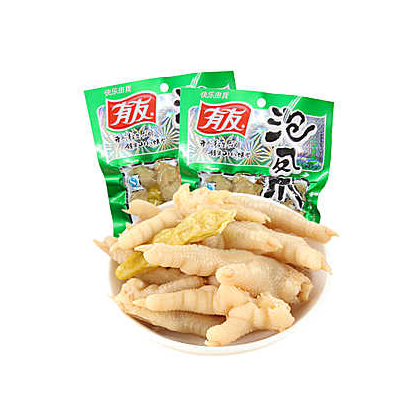 有友 泡椒 凤爪 山椒味 80G