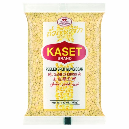 泰国原产KASET 去皮绿豆半 400G