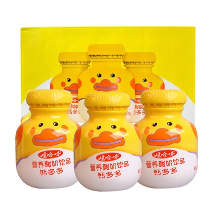 娃哈哈营养酸奶饮品 钙多多 220ML*4瓶