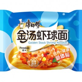 (卖光啦)康师傅  金汤虾球面  104G