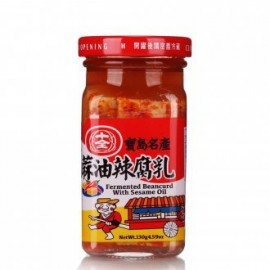 (卖光啦)十全 麻油辣腐乳130G
