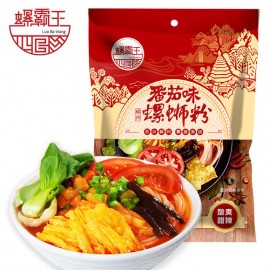 (螺霸王口味混合买10送1)欧盟版螺霸王螺蛳粉番茄味 306G