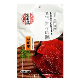 (卖光啦)宏香记港烧原汁肉脯 XO酱味 58G