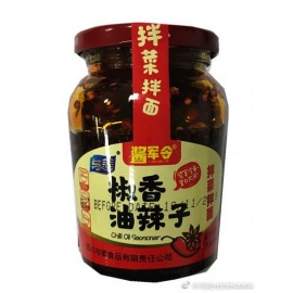 与美拌菜拌面酱军令 椒香油辣子  230G