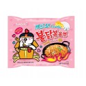 韩国热销SAMYANG 三养 粉色火鸡面 超辣鸡肉味奶油拌面 130G×5包入