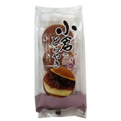 (卖光啦)日本原产清水 小仓铜锣烧 红豆味  120G