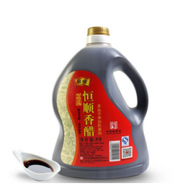 (卖光啦)恒顺镇江香醋家庭装  3L