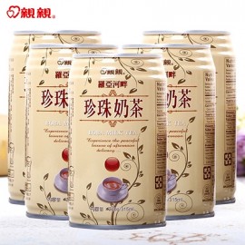(卖光啦)台湾热销亲亲 罗亚河畔珍珠奶茶  315ML