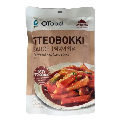 (卖光啦)韩国原产 清净园 TTEOBOKKI辣炒年糕酱120G