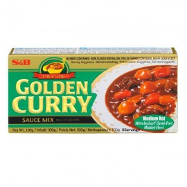 MÉLANGE POUR SAUCE CARI GOLDEN CURRY S&B(MEDIUM HOT) S&B 92G